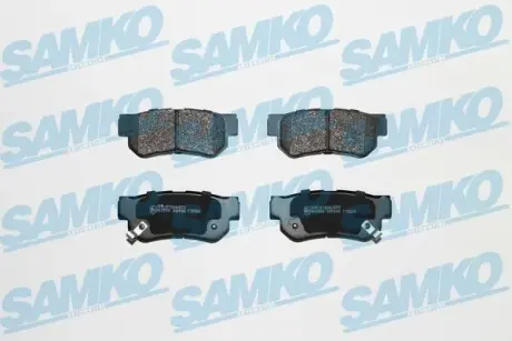Тормозні (гальмівні) колодки samko 5SP848 Hyundai Элантра hd