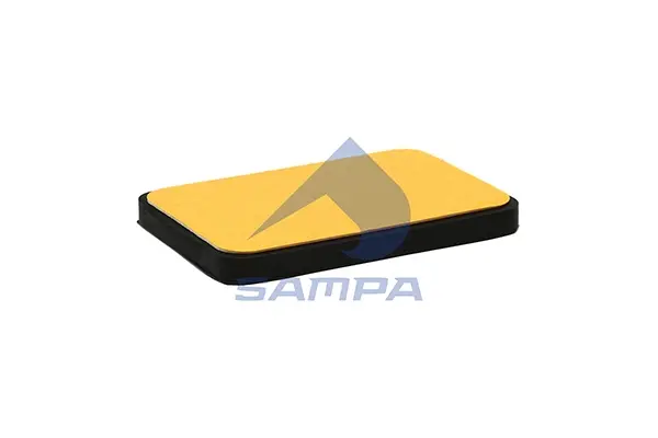 901 325 0084 пластина рессоры (89,5х59,5х7) Sampa 011249 (фото 1)