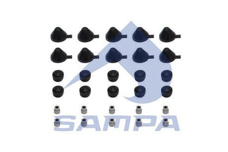 Ремкомплект направляющих тормозного суппорта sampa 095523