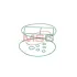 Ремкомплект компрессора MITSUBISHI MSC90C SANTECH K552107