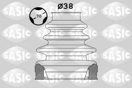 SASIC - Пильовик привідного валу sasic 1900012 Ситроен С5