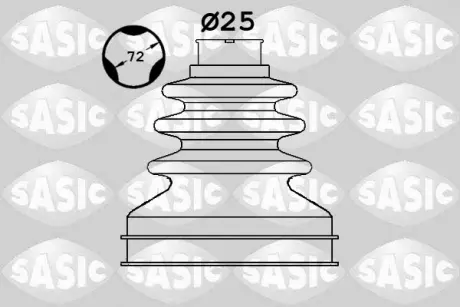 SASIC - Пильовик привідного валу Sasic 1906087