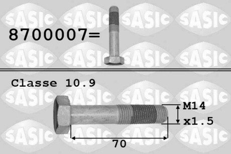 Болт sasic 8700007 на Пежо 4007