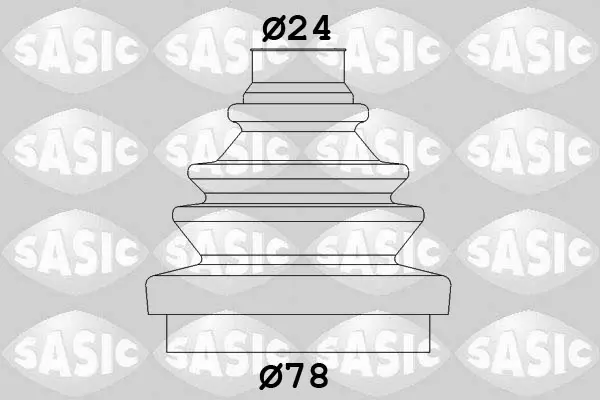 Комплект пылника, приводной вал sasic 2933013