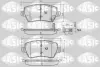 Передні тормозні (гальмівні) колодки Sasic 6214011 (фото 1)