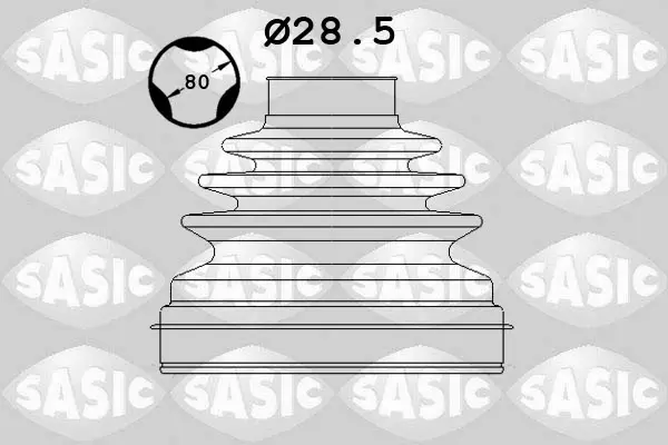 Пильовик NISSAN Qashqai, X-Trail (вир-во SASIC) sasic 1906132