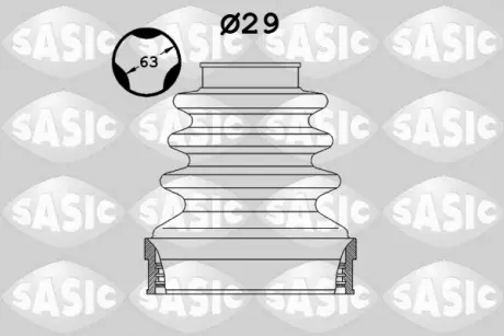 Пильовик шруса (гранати) внутрішній-зовнішній Sasic 2873883