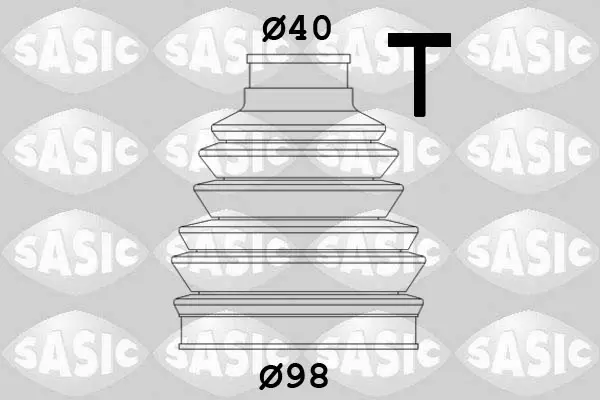 Пильовик шруса (гранати) внутрішній-зовнішній Sasic 2933023 (фото 1)