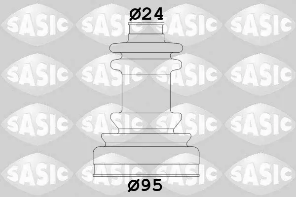 Пильовик шруса (гранати) внутрішній-зовнішній Sasic 2933423 (фото 1)