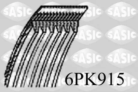 Ремень генератора, 2.5D/TDI 94-02 AC /2.5D -95 Jumper/Boxer sasic 6PK915