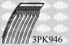 Ремень генератора, Jumper 2.5TD/2.0 94-02 sasic 3PK946