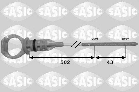 Щуп рівня олії PSA DV6ATED4(9HV)/DV6BTUD4(9HT) sasic 1940019 на Фиат Палио уикенд