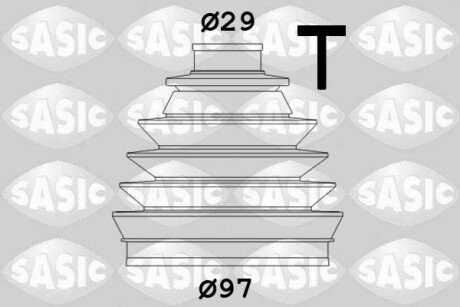 (термопласт) Пильовик ШРКШ зовн. (29*97*112) Citroen C8 02-/Peugeot 806, 807 2,2 02-/Fiat Ulysse 1.9D 02- sasic 2933063 на Фиат Улисс