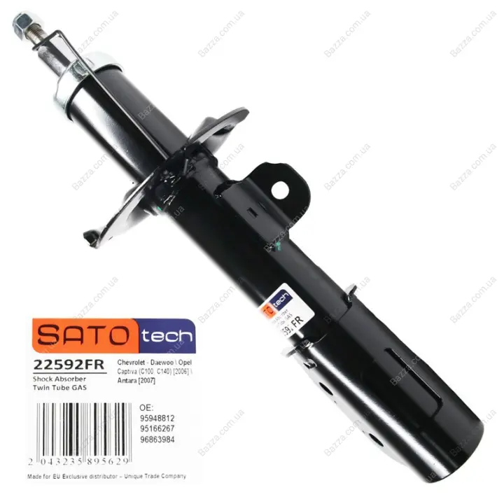 Передний амортизатор (стойка) sato tech 22592FR