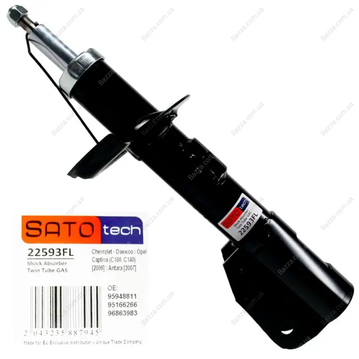 Передний амортизатор (стойка) sato tech 22593FL