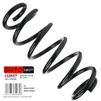Пружина передня sato tech CS2837F