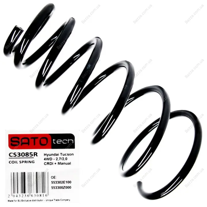 Пружина задняя sato tech CS3085R