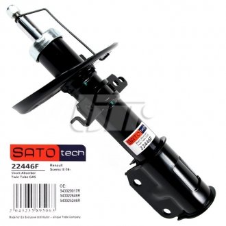 Передний амортизатор (стойка) sato Tech 22446F