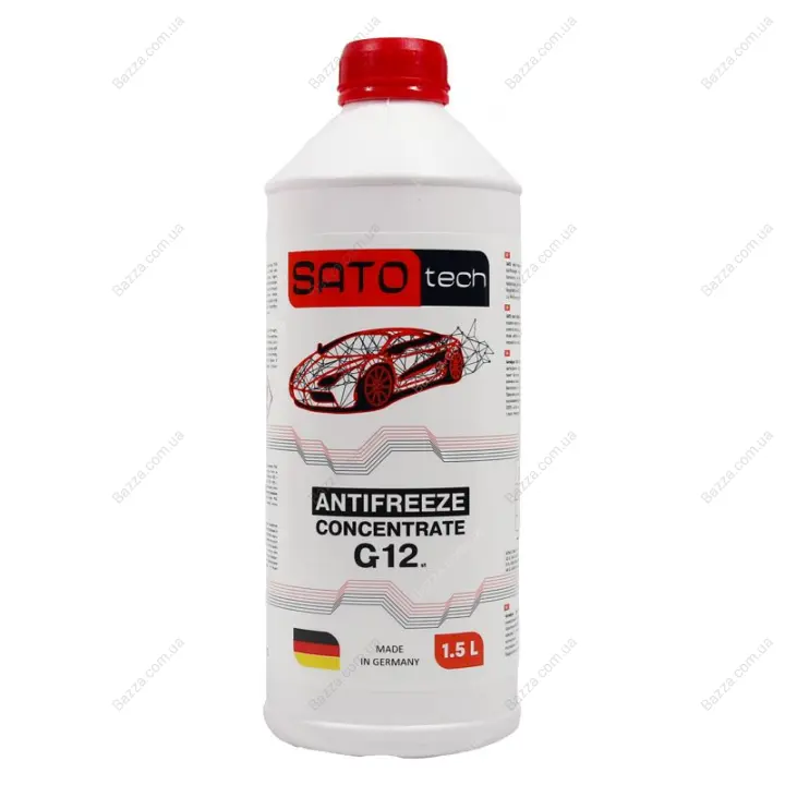 SATO Антифриз красный (-80С) 1,5л. G12 Sato Tech G1201R (фото 1)
