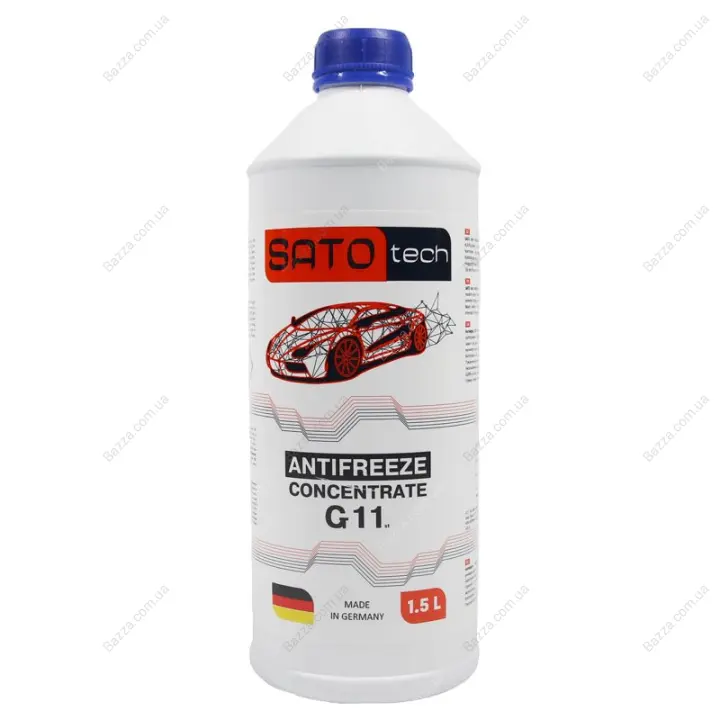 SATO Антифриз синий (-80С) 1,5л. G11 sato tech G1101B