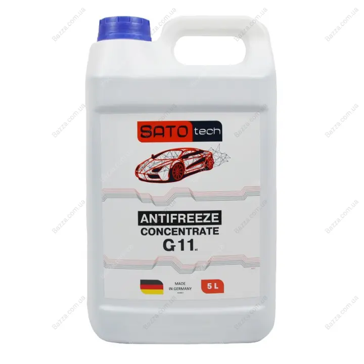 SATO Антифриз синий (-80С) 5л. G11 sato tech G1105B