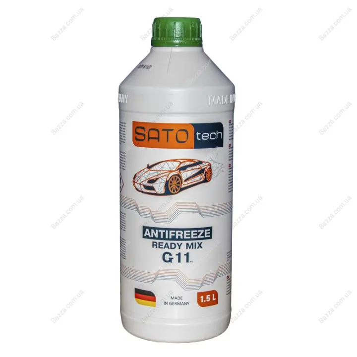 SATO Антифриз зеленый (-35С) 1,5л. READY MIX Sato Tech G1101GRM (фото 1)
