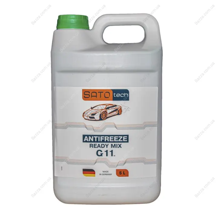 SATO Антифриз зеленый (-35С) 5л. READY MIX Sato Tech G1105GRM (фото 1)