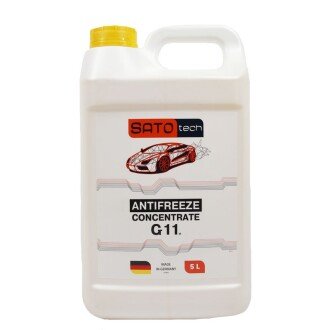 SATO Антифриз желтый (-80С) 5л. G11 sato Tech G1105Y на Рено Captur