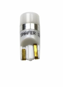 Лампа LED 12V T10 W2.1x9.5D 1LED wedge-canbus (1шт) shafer SL4005
