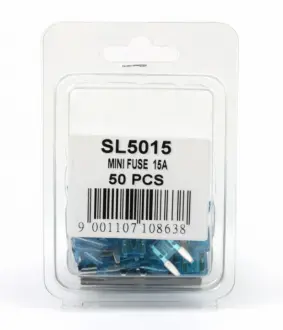 Запобіжник плоский Mini 15A shafer SL5015