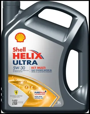 Олива двигуна 5L Shell Helix Ultra ECT Multi 5W-30 (BMW LL-04, VW 504.00/507.00, MB229.52) SHELL 550058158