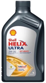 Олива двигуна 1L Helix Ultra ECT Multi 5W-30 (BMW LL-04, VW 504.00/507.00, MB229.52) shell 550063484