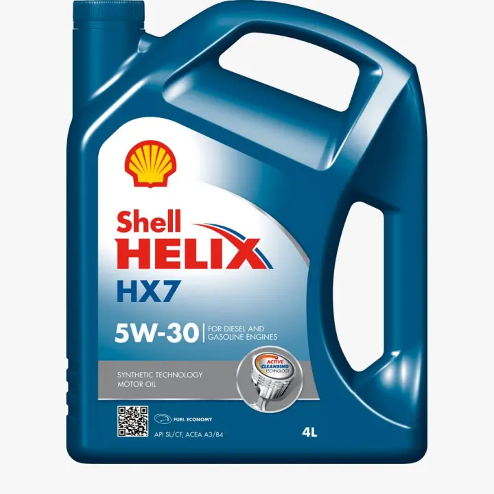 Масло моторное Shell Helix HX7 5W-30 (4 л) SHELL 550040004