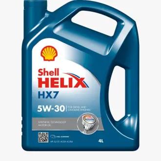 Масло моторное Shell Helix HX7 5W-30 (4 л) SHELL 550040004