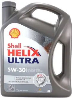 Масло моторное Shell Helix Ultra 5W-30 (4 л) SHELL 550040623