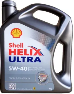 Масло моторное Shell Helix Ultra 5W-40 (4 л) SHELL 550040562
