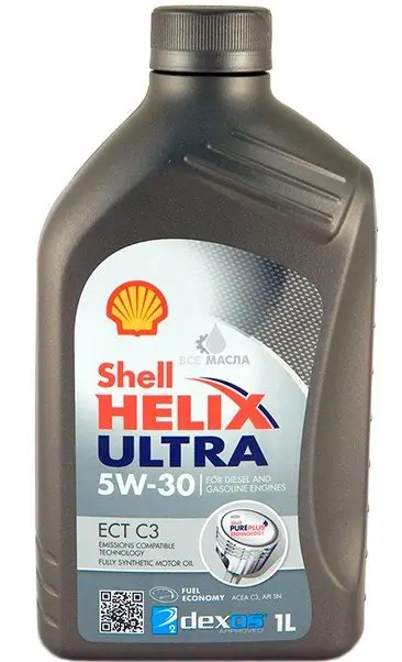 Масло моторное Shell Helix Ultra ECT C3 5W-30 (1 л) SHELL 550042830