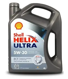 Масло моторное Shell Helix Ultra ECT C3 5W-30 (4 л) SHELL 550042826