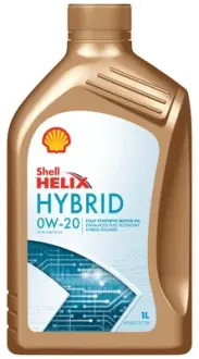 Олива двигуна 1L Shell Helix Hybrid 0W-20 SHELL 550056722