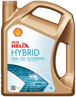 Олива двигуна 5L Shell Helix Hybrid 0W-20 SHELL 550056725