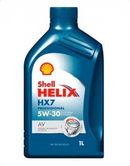 Масло моторное Helix HX7 5W-30 (1 л) shell 550040006