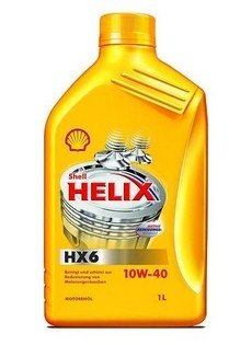 Масло моторное HX6 10W-40 (1 л) shell 550039790