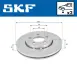 Диск гальмівний перед. (вентил.) SKODA Fabia AUDI A3 VW Golf 4(256*22) SKF VKBD80003V2 (фото 1)