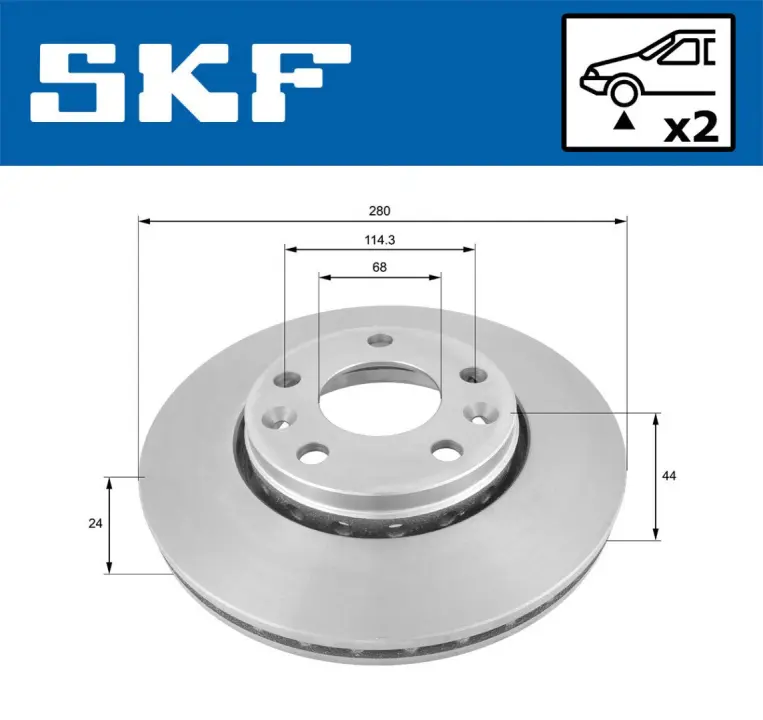 ��������� ���� ������������� SKF VKBD80008V2 (фото 1)
