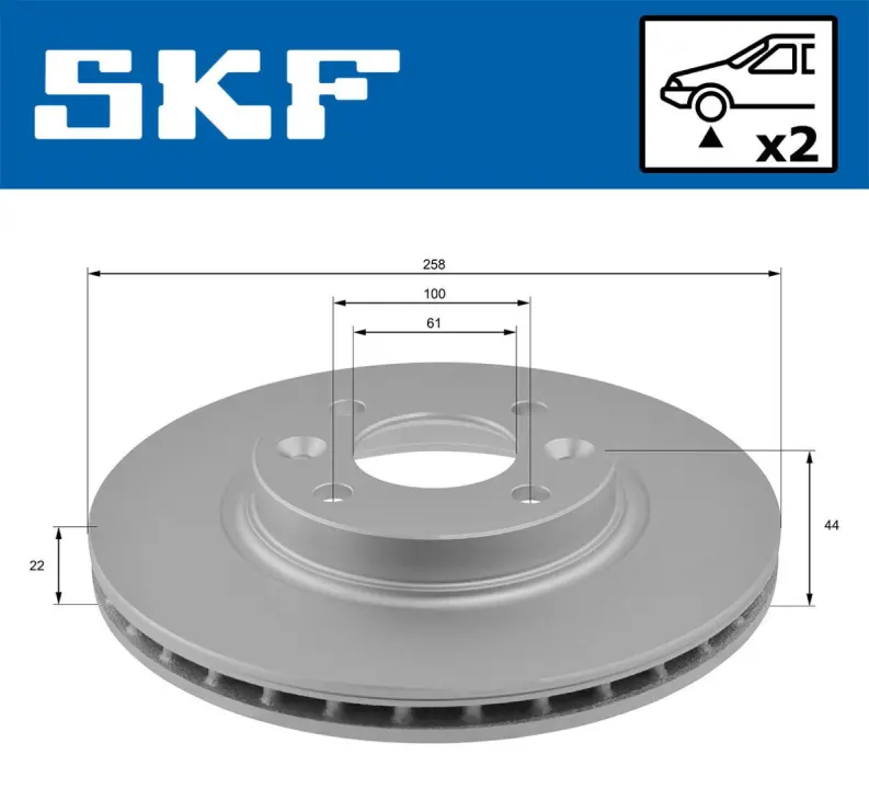 ��������� ���� ������������� SKF VKBD80009V2