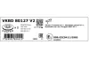 MITSUBISHI диск гальмівний передн.Outlander 03- SKF VKBD80127V2