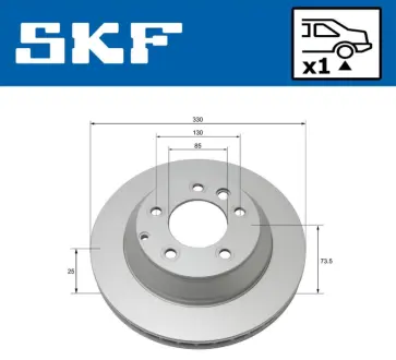 ��������� ���� ������������� SKF VKBD90136V1 Porsche Cayenne