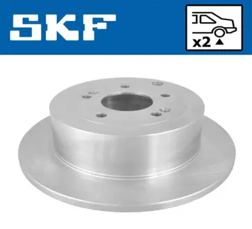 HYUNDAI гальмівний диск задній Santa Fe 06- SKF VKBD91064S2 Hyundai Санта фе 2