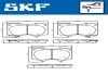 Тормозні (гальмівні) колодки skf VKBP 80135 A