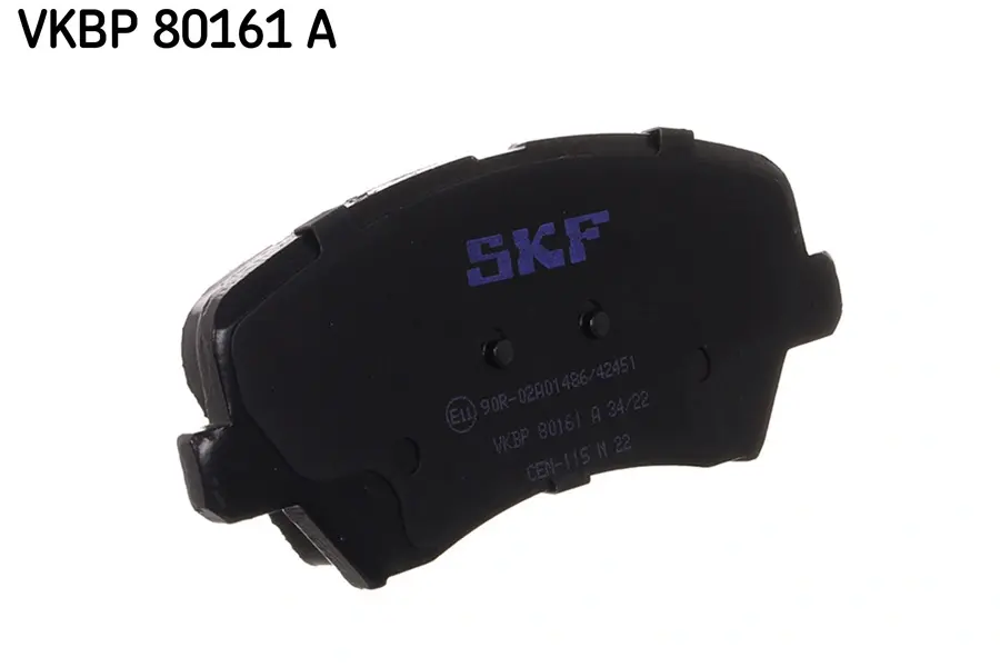 Передні тормозні (гальмівні) колодки SKF VKBP80161A (фото 1)